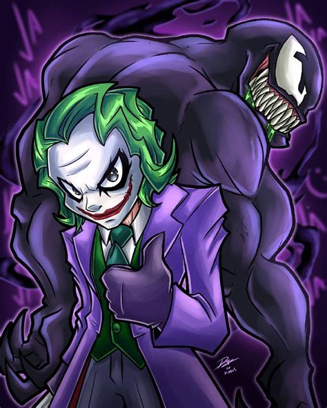 Kraus Arts On Instagram Venom Joker Commission For Chibilt An