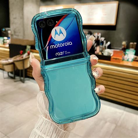 Capa Macia Dobr Vel Para Motorola Razr Ultra Prova De Choque Prote O