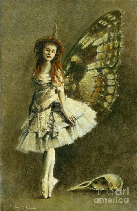 Victorian Gothic Fairy Painting By Michael Thomas Fine Art America