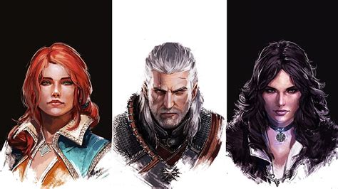 The Witcher, Triss Merigold, Geralt Of Rivia, Yennefer Of Vengerberg ...