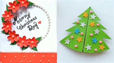 Christmas 2019 Greeting Cards: 5 Beautiful DIY XMas Card Ideas to Make ...