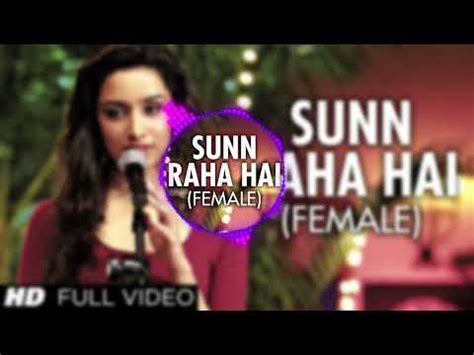 Sun Raha Hai Na Tu Female Version By Shreya Ghoshal Aashiqui 2 Full