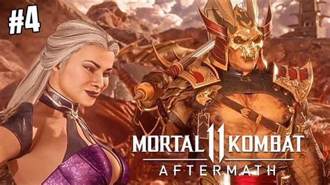 Mortal Kombat 11 Aftermath 4 Sindel E Shao Kahn Youtube