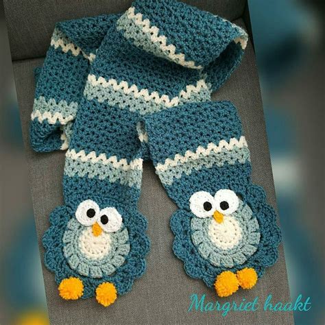 I Love It Great Job Margriet Haakt Owl Scarf Pattern From