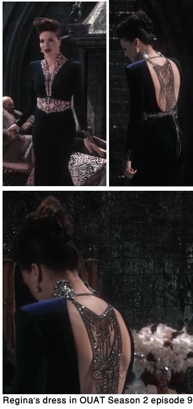 The Dress Worn By Regina In Once Upon A Time Episode 9 Season 2 Is