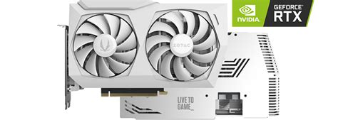 Zotac NVIDIA GeForce RTX 3070 8GB Twin Edge OC White Edition Ampere