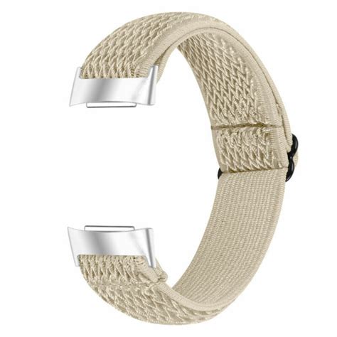 Correa El Stica Fitbit Charge Beige Correasmartwatch Es