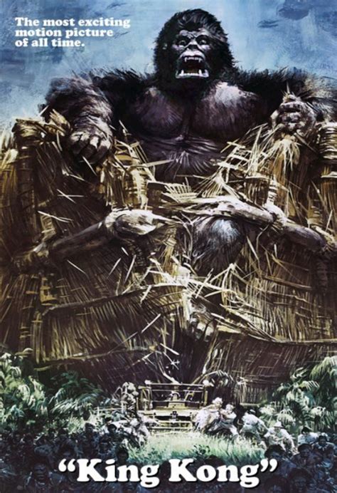 King Kong King Kong Movie King Kong Classic Movie Posters