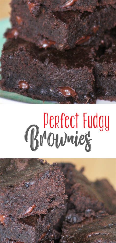 The Perfect Fudgy Brownie Recipe