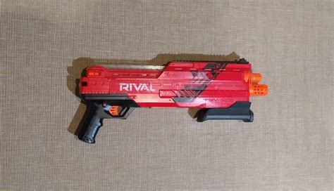 Nerf Rival Atlas Xvi 1200 Blaster Team Red Hobbies And Toys Toys