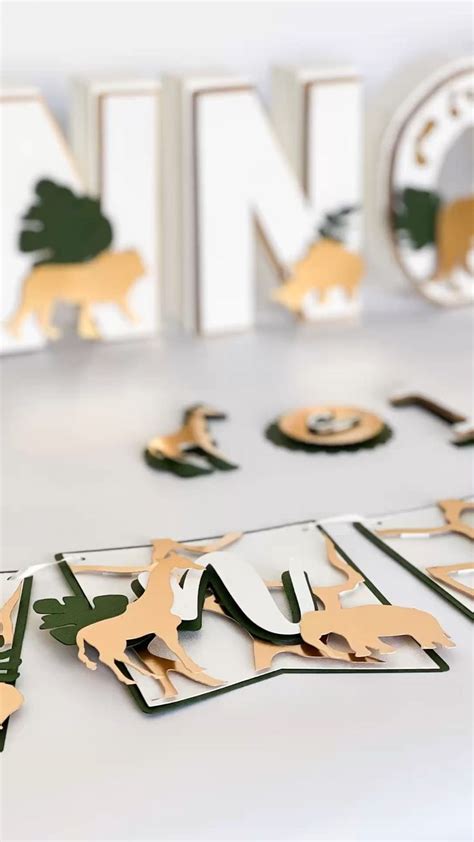 Safari party package | Safari theme birthday, Baby shower safari theme ...