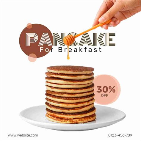 Pancake Instagram Post Design Templates