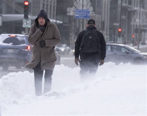 Extreme Cold Temperatures Across Quebec East Coast Expected To Linger