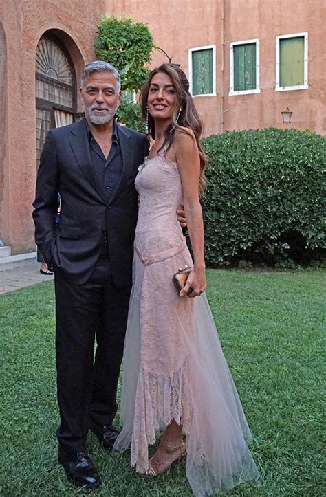 George Clooney & Amal Clooney At The DVF Awards In Venice: See Photos ...