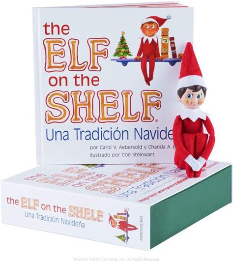 The Elf on the Shelf Libro El Elfo en el Estante para Niño Español