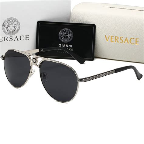 Versace Очки солнцезащитные купить на OZON по низкой цене (1588874344)