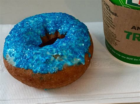 Blue Raspberry Slurpee Donut spotted at 7-Eleven - Chew Boom