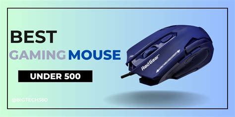 9 Best Gaming Mouse Under 500 In India 2024 Bigtech360