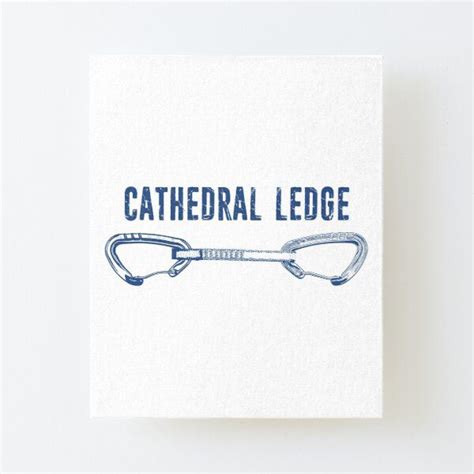 Cathedral Ledge Climbing Quickdraw by esskay | Redbubble