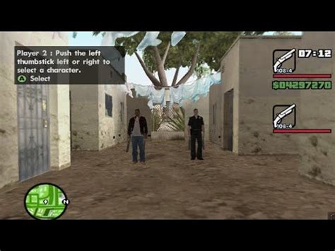 GTA San Andreas XBOX Local Multiplayer Gameplay 1080p YouTube