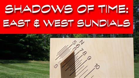 DIRECT EAST WEST SUNDIALS YouTube