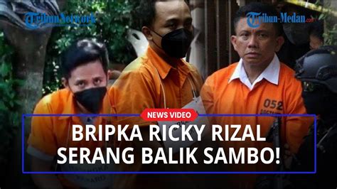 Bripka Ricky Ikuti Jejak Bharada E Berani Ubah Keterangan Skenario