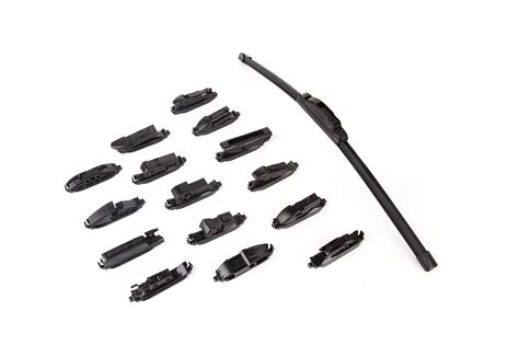 Multifuctional Flat Windshield Soft Wiper Blade Multi Fit Adapter Wiper Blade And Frameless