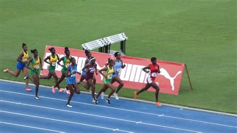 Rushana Dwyer Jessica Mclean Edwin Allen Girls U20 1500m Final