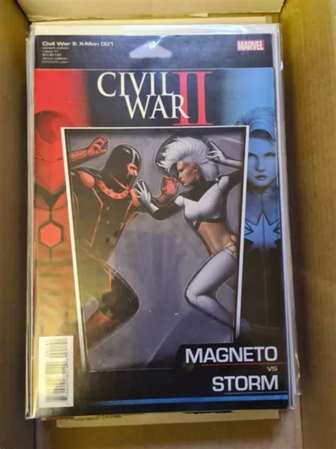 FIGURINE ARTICULÉE MARVEL X Men Civil War II 1 variante bande dessinée