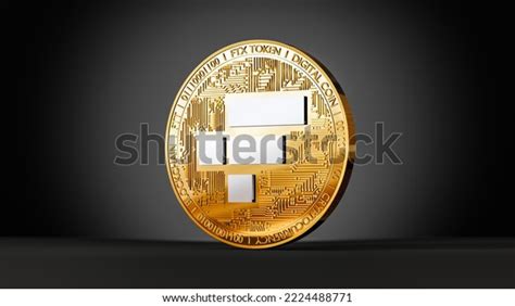 ftt cryptocurrency ftx token logo sign stock illustration