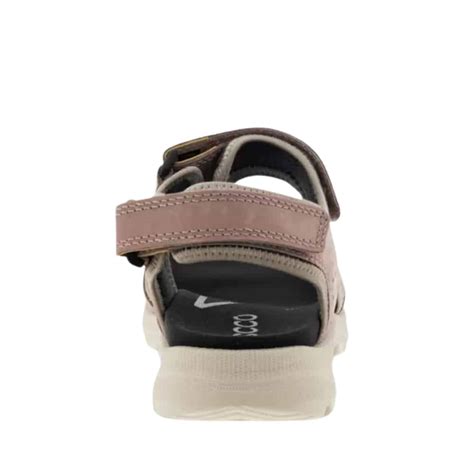 Ecco Onroads W sandal til dame rosa + velcro | Damkjær Sko