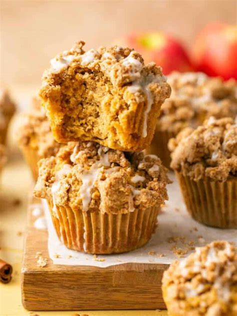 Apple Crumble Oatmeal Muffins Erin Lives Whole