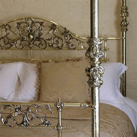 Antique Brass Four Poster Bed At 1stdibs Antique Brass Canopy Bed Antique Canopy Bed Brass