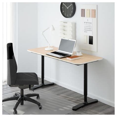 Ikea Bekant Office Desk W Keyboard Tray Aptdeco