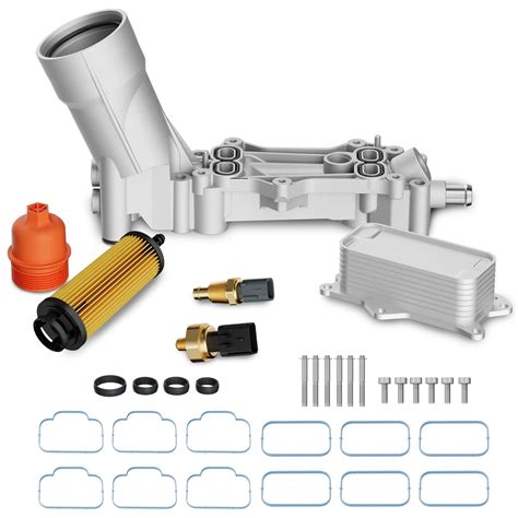 Jeep Wrangler Upgraded Aluminum Engine Oil Filter Housing Off