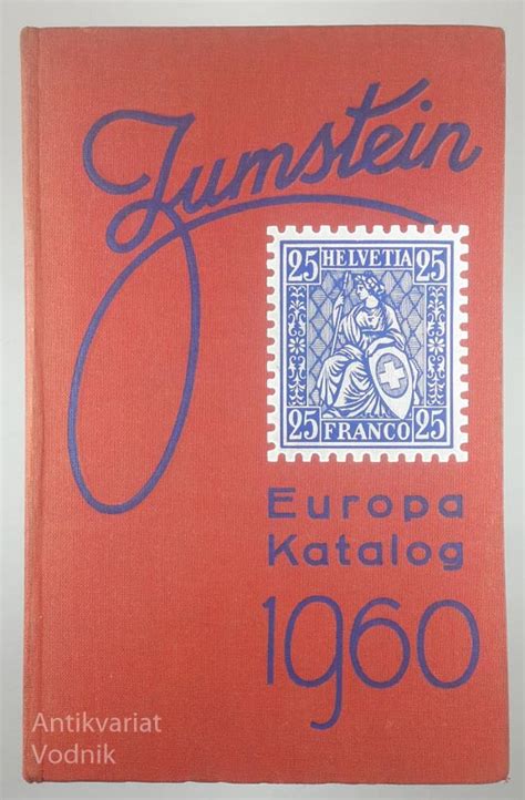 Zumstein Briefmarken Katalog Antikvariat Vodnik