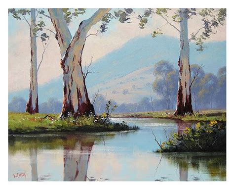 Large Landscape Painting, Landscape Trees, Landscape Artist, Landscape ...