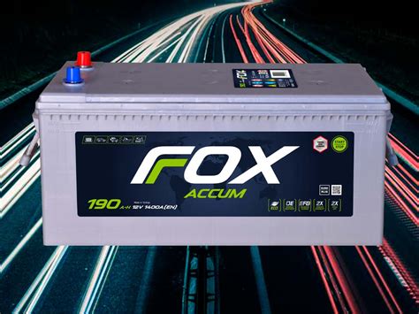 Купить оптом автомобильные аккумуляторы Fox EFB
