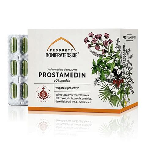 Prostamedin 60 kapsułek prostata wierzbownica 13329729313 Allegro pl