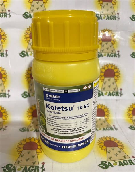 KOTETSU INSECTICIDE BASF CHLORFENAPYR 250 ML Lazada PH