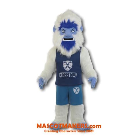 Crosstown Yeti Mascot Costume | Mascot Makers - Custom mascots and ...