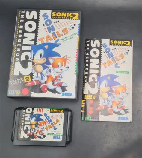 Sonic The Hedgehog 2 Tails Sega Megadrive Mega Drive Ntsc J Jap Japan