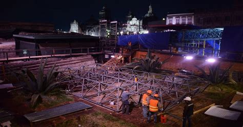 Por Culminar Techumbre Del Templo Mayor A Un A O Del Colapso