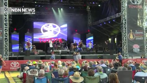 Thousands Arrive As Country Music Festival Gets Underway Nbn News