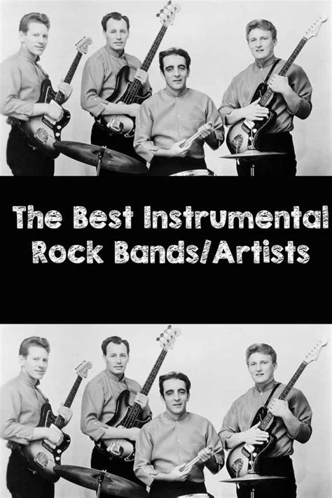 The best instrumental rock bands artists – Artofit