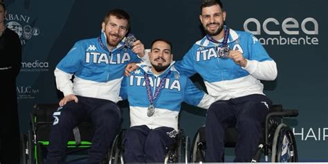 Mondiali Paralimpici Giordan Paolucci Dei Rossi D Argento Nella