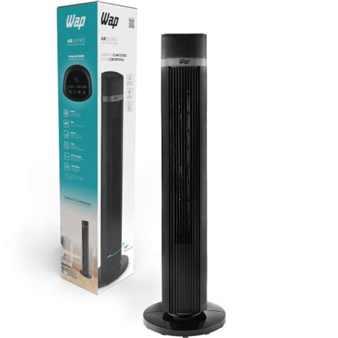 Ventilador Tipo Torre Oscilante Com Controle Remoto Air Silence 220v