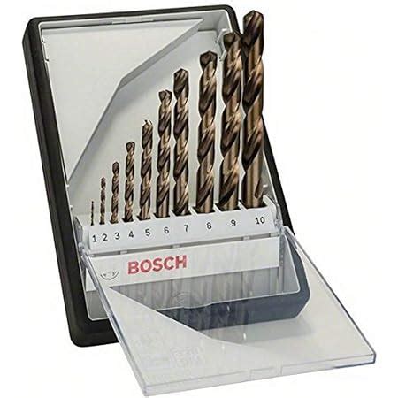 Bosch Pro Tlg Metallbohrer Set Hss Cobalt Robust Line Amazon De