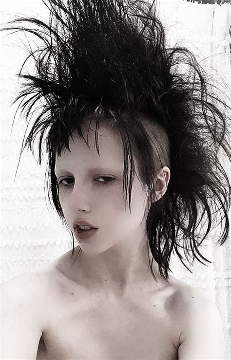 Barfbride Mohawk Hair Inspo Gothic Hairstyles Alternative Hair