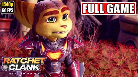 Ratchet Clank Rift Apart Gameplay Walkthrough Full Game Movie PC